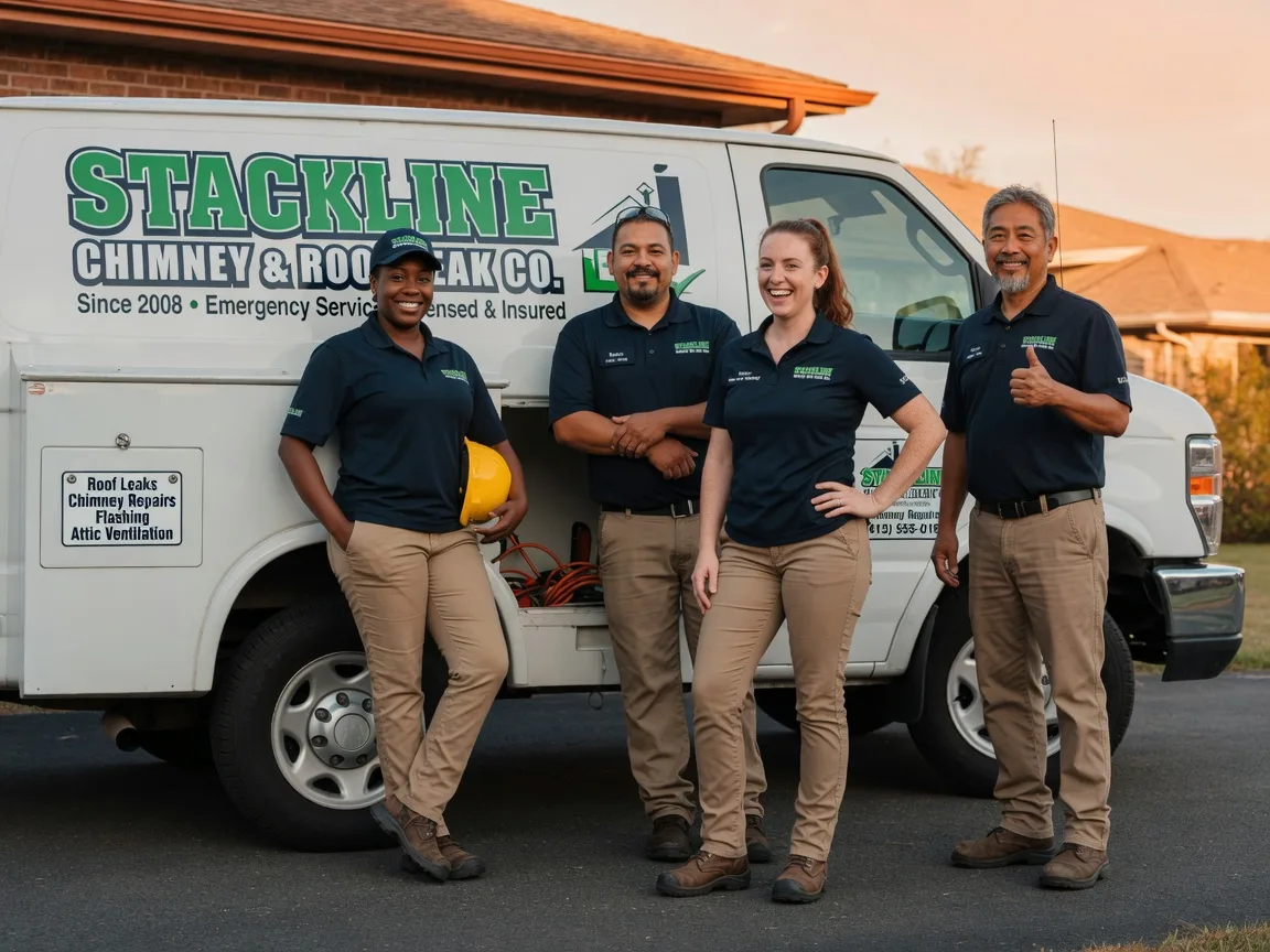 Chimney flashing repair company in Wayne, MI